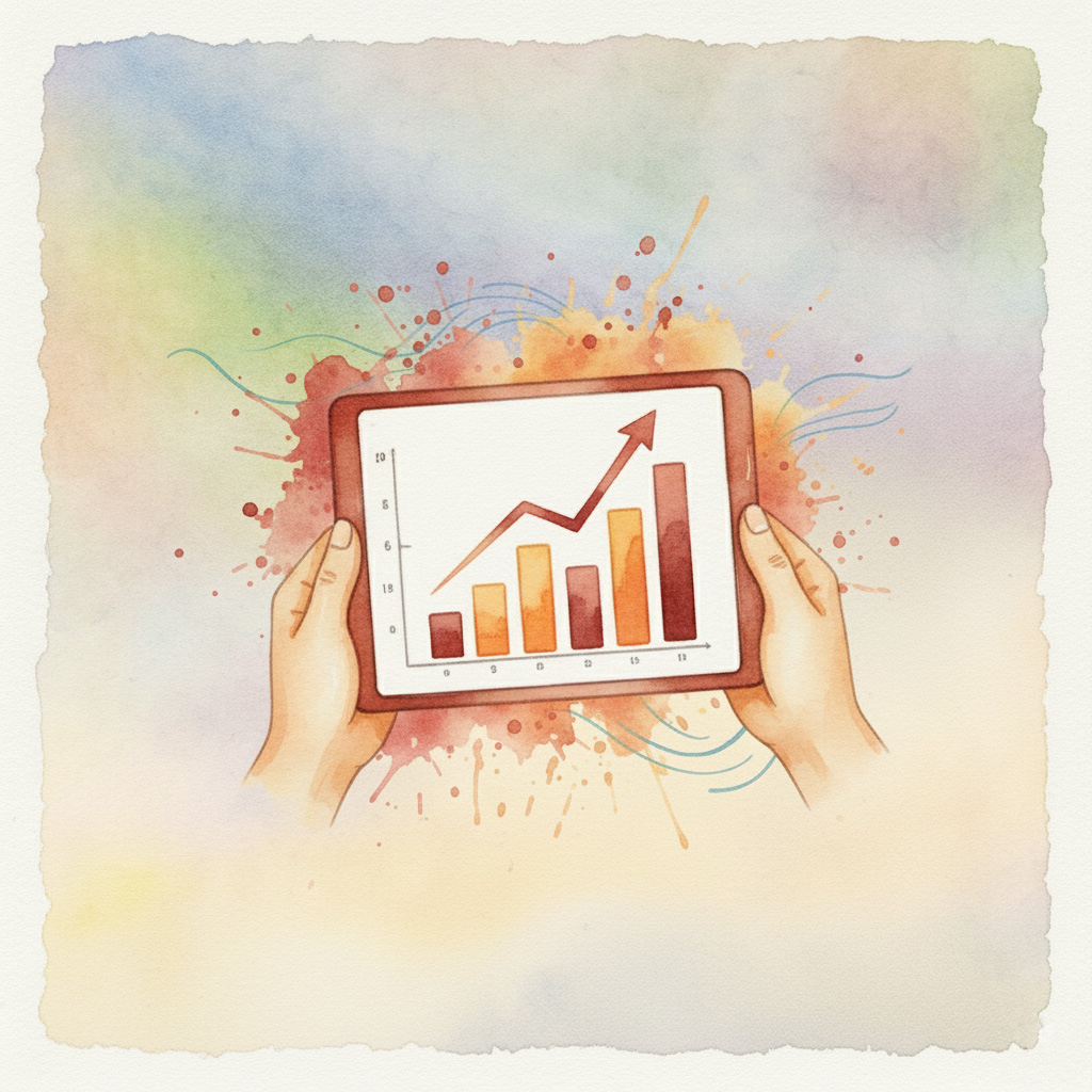 運用サポート】個別サポートと長期的な成長戦略を示すグラフ