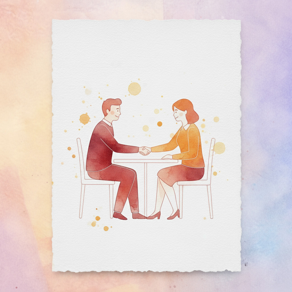 【想い3】担当者とお客様が直接向き合い、信頼を築く様子